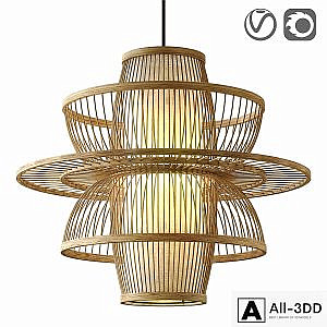 Bamboo lamp SAIL