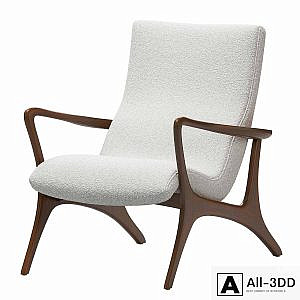 Contour Low Back Lounge Chair by Vladimir Kagan