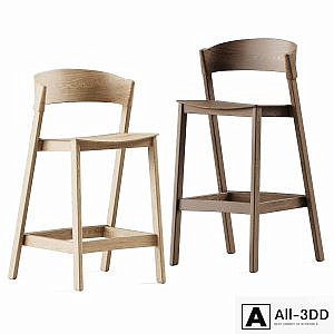 Muuto Cover Counter and Bar Stool