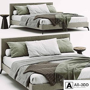 Bed Meridiani Stone Up