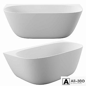 Wall-mounted bathtub Salini SOFIA WALL