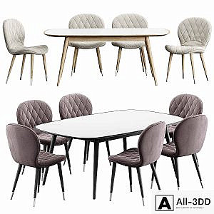 Hiro chair Konyshev HER 042 G Table