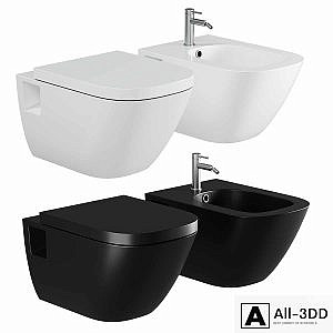 Toilet Roca The Gap 346477000 hanging without seat