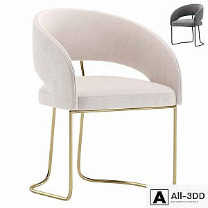 Chair ALLEN by Cazarina Interiors 2 Colors Version
