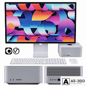 Apple Mac Studio with Studio Display