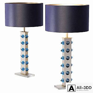 Pair of table Lamp by LA Studio