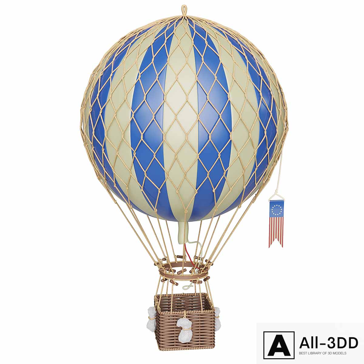 Authentic Models AP163D Royal Aero modern interior 3D model Authentic Models AP163D Royal Aero