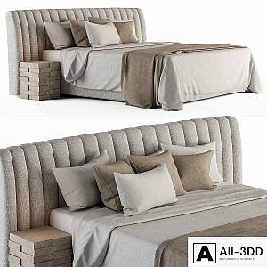 Bed Set 13 - White and Beige