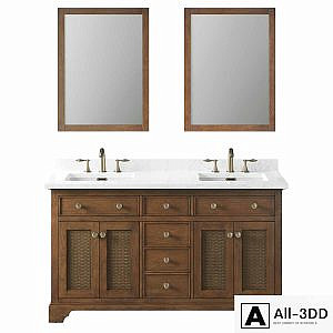 OVE Ophelia 60 Almond Latte Vanity