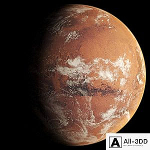 The planet Mars