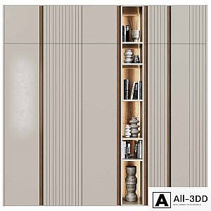 Wardrobe in modern style 47