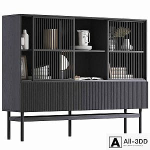Buffet with Pilpao decor by La redoute
