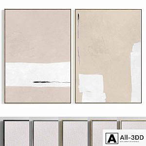 Plaster Two Photo Frame R-188