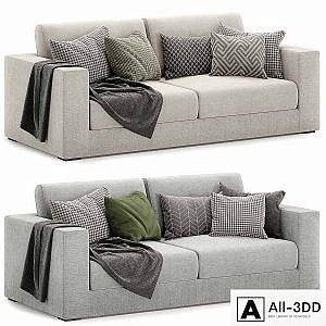 aspect fabric sofa