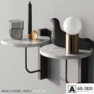 140 Menu Corbel Shelf by Kroyer Saetter Lassen P02