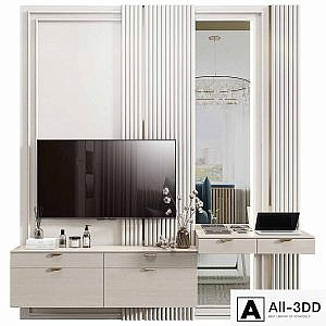 Room tv wall 11