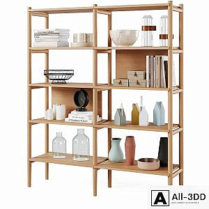 Bookcase HOLTON by Rowico Home