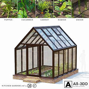 Garden. Greenhouse | Kitchen garden.vol 5