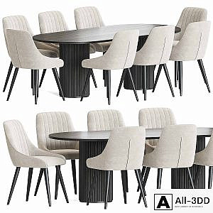 Chipman Chair Campbell Table Dining Set