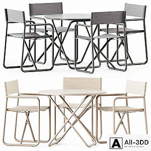 Trip Folding Table and Chair by Diabla / Garden Set