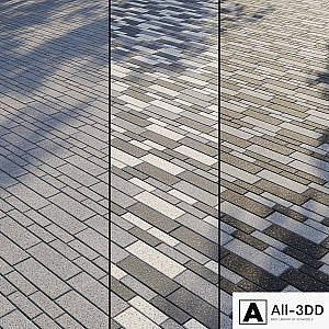 Granite paving slabs Type 11