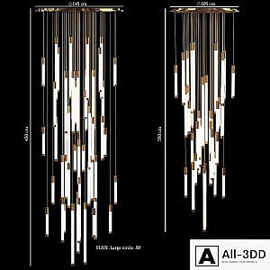 LED porcelain pendant lamp