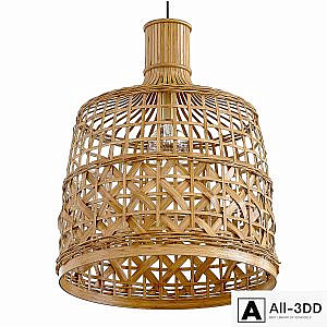 New Bamboo Ceiling Lamp light alternative