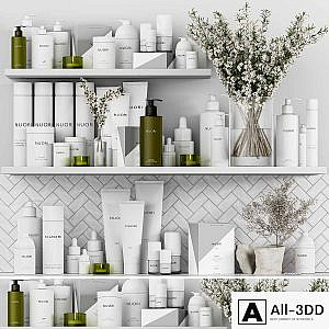 Bathroom accessories with nouri mark