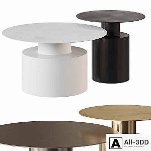 Homary round coffee table