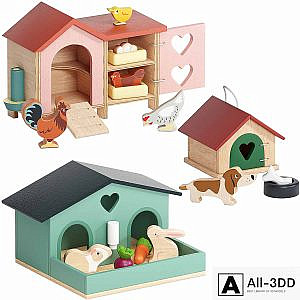 Tender Leaf Animal Toys Set