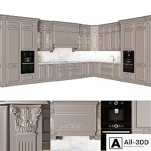 Kitchen in classic style 02