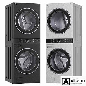 LG WashTower - Washer Dryer - WWT-1710B