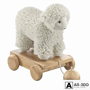 Wheelchair-toy "Lamb"