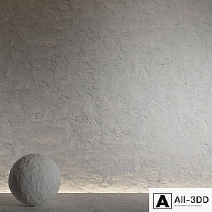 Decorative plaster. Seamless decorative plaster material