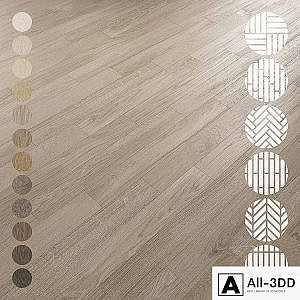 Oak Flooring Set 031