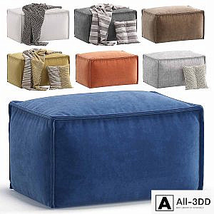 Pouffe Ebi divan.ru 7 Colors Version/Пуф Эби диван.ру