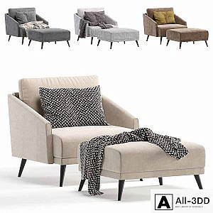 Armchair SEVILLE by Cazarina Interiors 4 Colors Version/Кресло СЕВИЛЬЯ