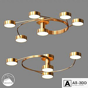 LampsShop.com PL3121 Ceiling Lamp Helix