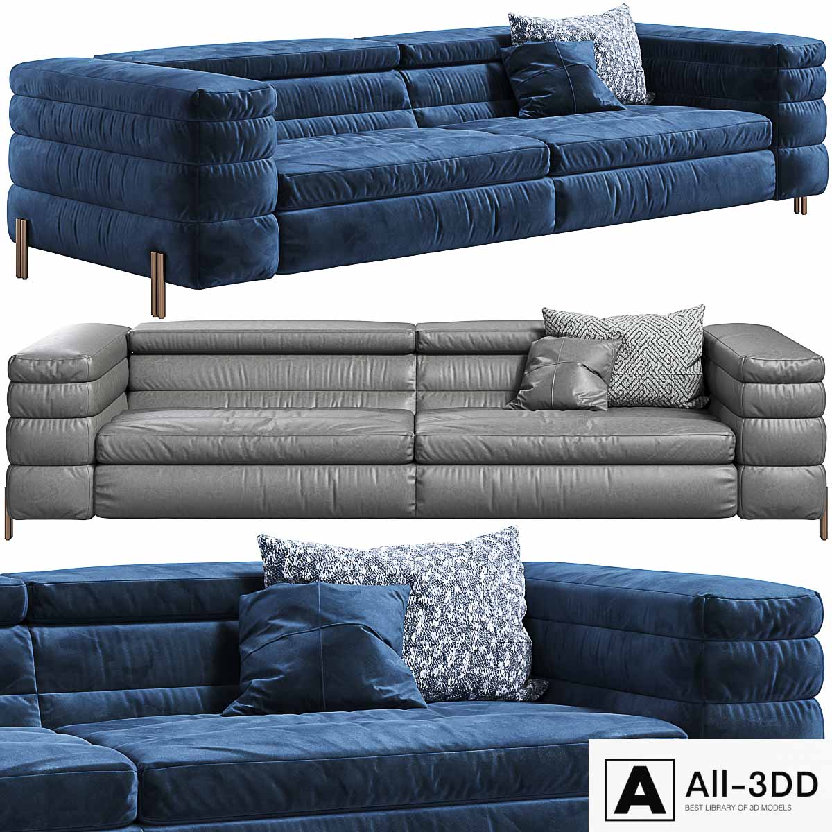 Sofa Arketipo Mayfair modern interior 3D model Sofa Arketipo Mayfair
