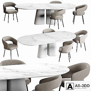 Ditre Italia Pillar and 356 Chair