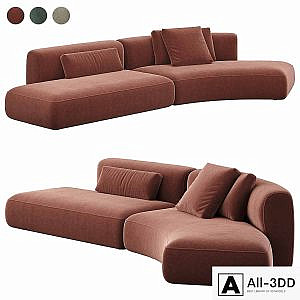 MDF ITALIA Cozy Curve Sofa