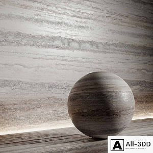 Stone material, travertine 6, pbr, seamless