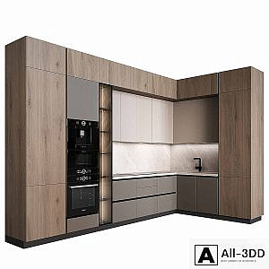 Kitchen in modern style 04
