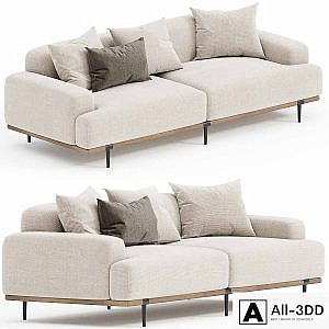 Hastings Sofa 97 Irving Flax