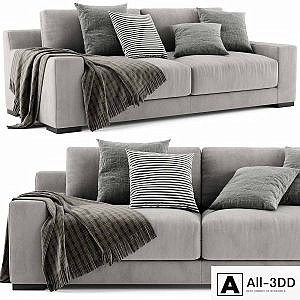 West Elm Dalton 2 Seats Sofa
