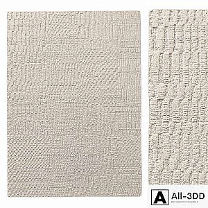 MELLAL HAND-KNOTTED WOOL RUG
