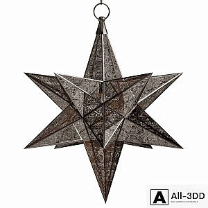 Chandelier black star