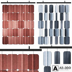 Patch PA H006 x6 Hanging Acoustic Divider by True Design / Acoustic Divider