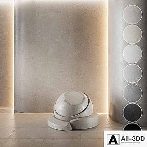 decorative plaster | Concrete set (seamless) | 05
