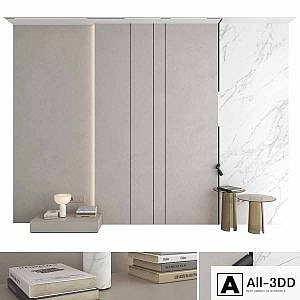 Decorative wall panel set 106
